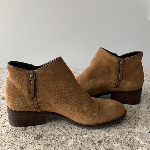 Cole Haan Shoes - Cole Haan Hayes Flat Suede Booties NWOT